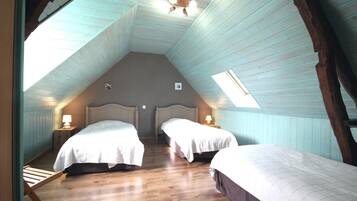 5 Schlafzimmer, Reisekinderbett, kostenloses WLAN, Rollstuhlgeeignet
