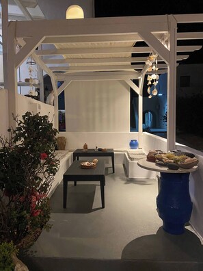 Terrace/patio - Casa Filareti - triple studio (Chora)