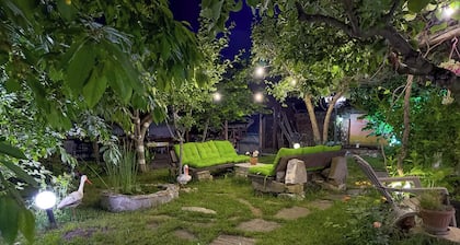 Doppelzimmer am Strand in Ravda -Garten mit Küche und Parkplatz im Hinterhof