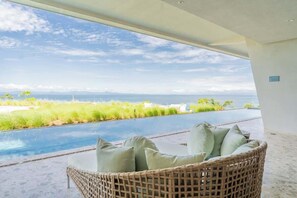 Pool - Exclusive Designer Condo w/ 180° Ocean Front (Playa Herradura)