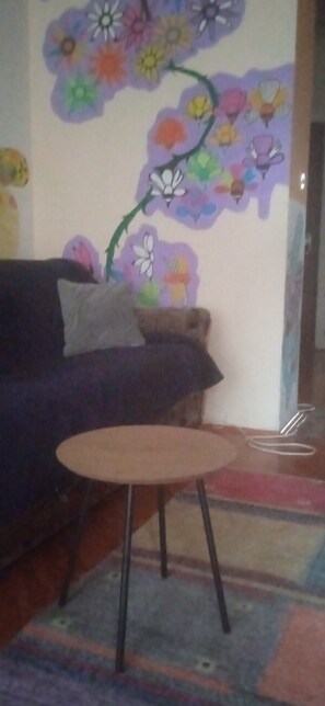 Apartment, 1 Bedroom, Smoking, Balcony | Living room | Books - Charming Sarajevo Apartment With City Views (Sarajevo)