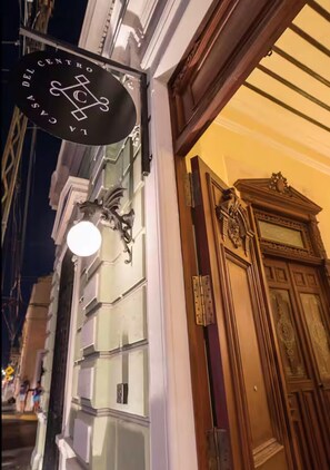 Façade de l’hébergement