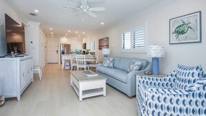 Smart TV, printers - Stylish 3rd floor condo on Sanibel Island with ocean views - Sandalfoot 4D3 (Sanibel Island)