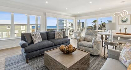 Luxury Ocean View Home | Spacious Outdoor Living | Designer Finishings | Across from the Beach