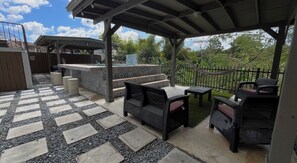 Terrace/patio - Casa Camino Buyé, 6 bedrooms, Private Pool (Cabo Rojo)