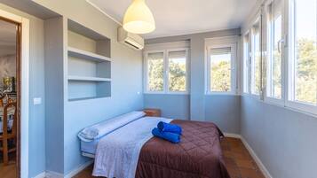 9 slaapkamers, een strijkplank/strijkijzer, gratis wifi, beddengoed