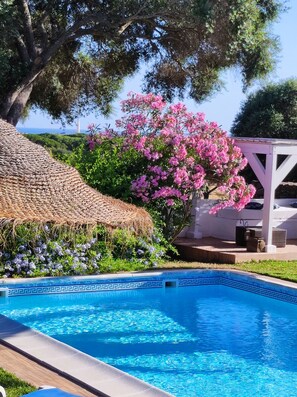 Pool - Casa Rural Maximon Green Apartment – Forest, Peace & Atlantic Views (Los Caños de Meca)