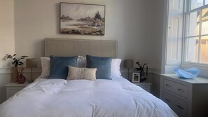 2 chambres, fer et planche Ă repasser, Wi-Fi, draps fournis