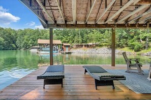 Property grounds - Reel Relaxed - Lakefront w/ Private Dock! (Moneta)