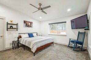 1 makuuhuone, työpöytä, silitysrauta/-lauta, ilmainen Wi-Fi