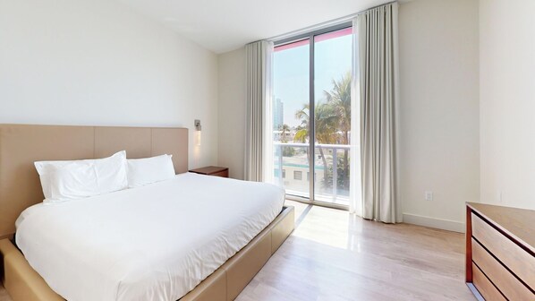 2 bedrooms, desk, iron/ironing board, free WiFi