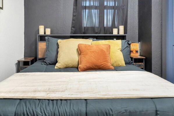 1 soveværelse, skrivebord, strygejern/strygebræt, gratis Wi-Fi