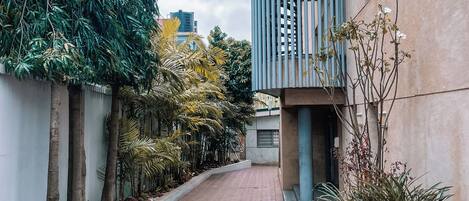 Enceinte de l’hébergement