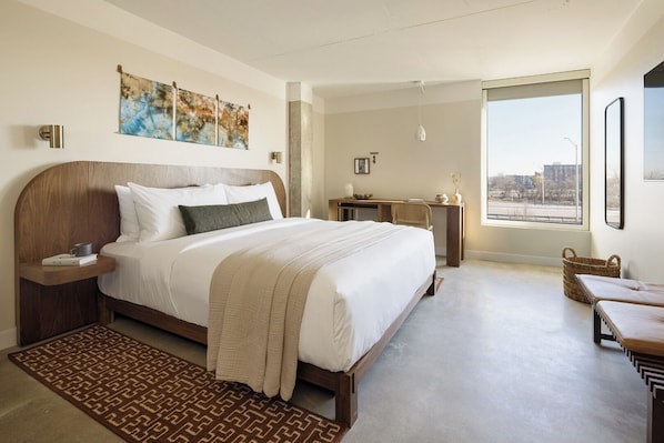 1 soverom, strykejern/-brett, wi-fi (inkludert) og sengetøy