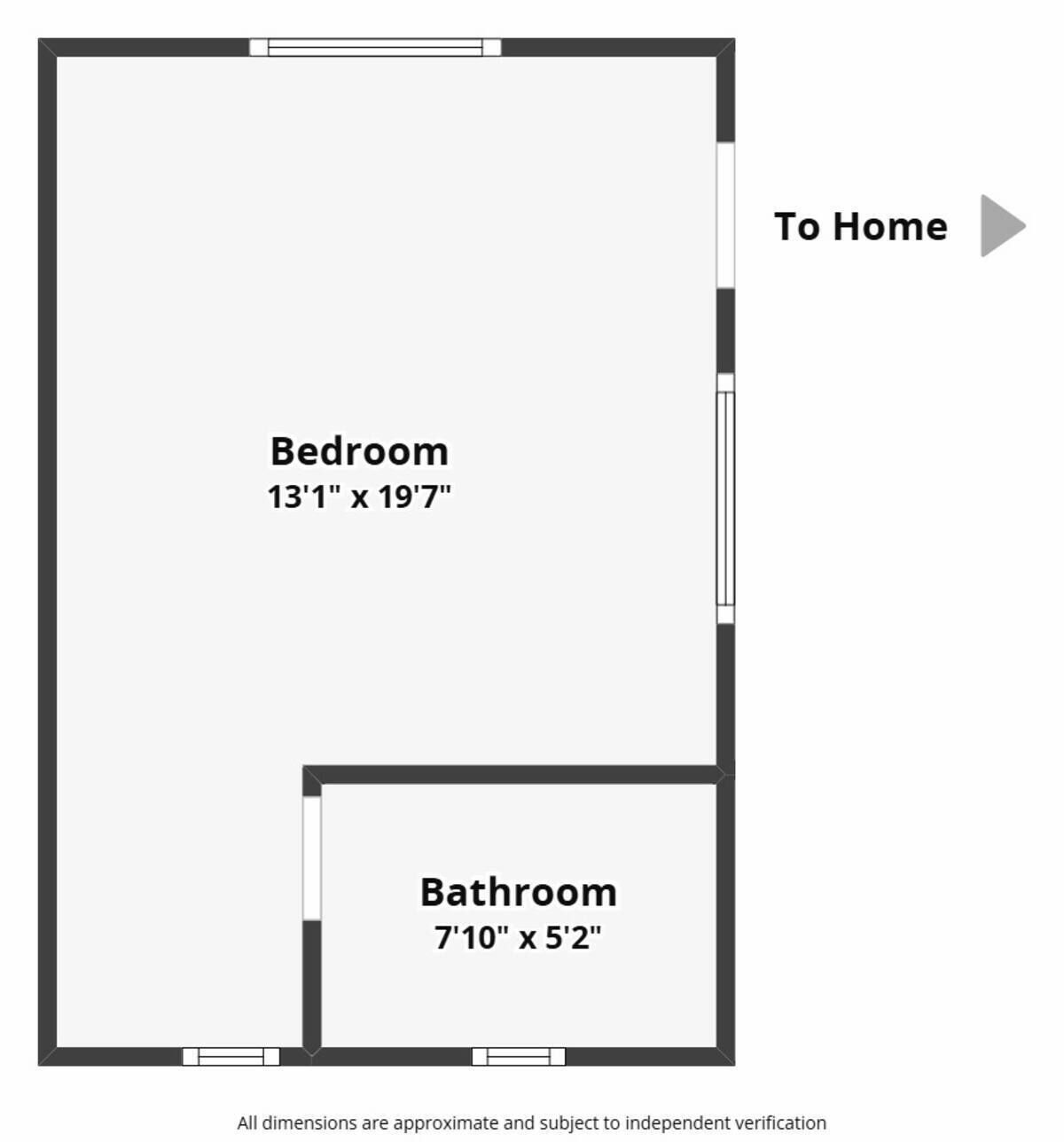 Small Casita Floor Plan
