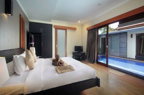Villa, 2 Bedrooms, Private Pool | 2 bedrooms, premium bedding, minibar, in-room safe