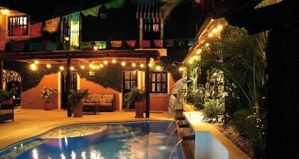 Beautiful hacienda style 9-bedroom house with pool + rooftop in Puerto Vallarta
