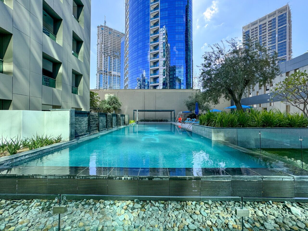 Indoor pool, a heated pool
