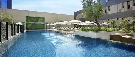 Indoor pool, a heated pool