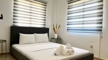 3 slaapkamers, een strijkplank/strijkijzer, wifi, beddengoed