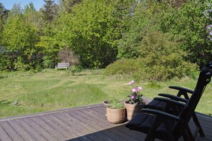 Terrace/patio - Holiday home with peace nature and great moments (Jægerspris)