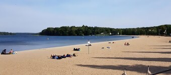Holiday Home 'Rehblick Schwerin' with Private Terrace, Wi-Fi and Air Conditioning
