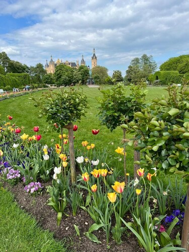 Ferienhaus 'Rehblick Schwerin' mit privater Terrasse, Wi-Fi und Klimaanlage