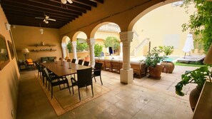 Restauration en plein air
