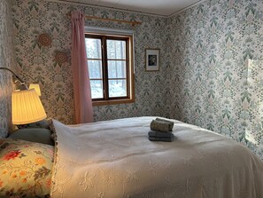 2 slaapkamers, een kluis op de kamer, beddengoed