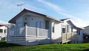 Cabin | Exterior - Coastal Lodge Retreat, Child & Pet Friendly (Bembridge)