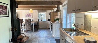"Experience Rustic Charm and Comfort at Jeppe Hus Ferienhaus"