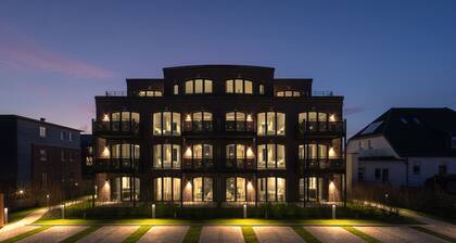 Luxuriöses Penthouse mit Meerblick und Sauna auf Sylt