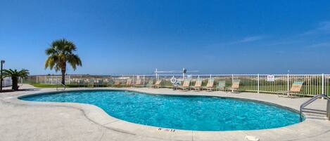 Indoor pool, outdoor pool