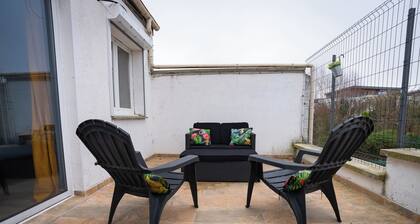 ValenStay - Duplex Stade du Hainaut avec terrasse