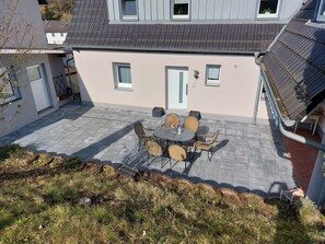 Outdoor dining - At the Beck's (Rieneck)