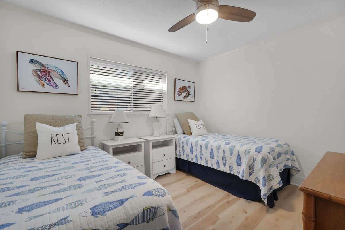 2 chambres, accès au Wi-Fi (inclus), literie fournie