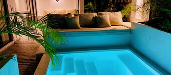 Palm Cottage - A tranquil haven for two, self contained villa with private pool.