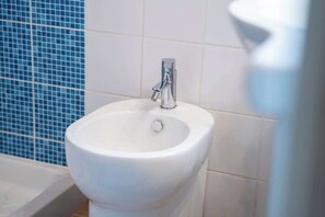 Hair dryer, bidet, towels - Acqua Chiara Beachfront Home (Mandriola)