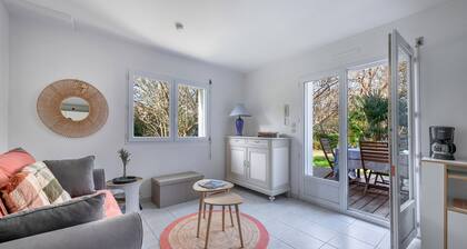 Appartement avec jardin Ă  300m de la plage, pour 4