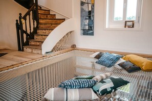 Interior - Magnificenthouse for 8 with garden (Guissény)
