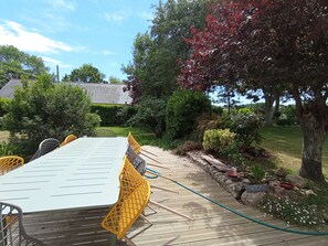 Outdoor dining - Magnificenthouse for 8 with garden (Guissény)