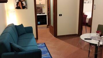 Maison, 1 chambre, accessible aux personnes à mobilité réduite, fumeur | Salle de séjour