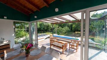 Villa, 4 Bedrooms, Smoking, Private Pool | Terrace/patio