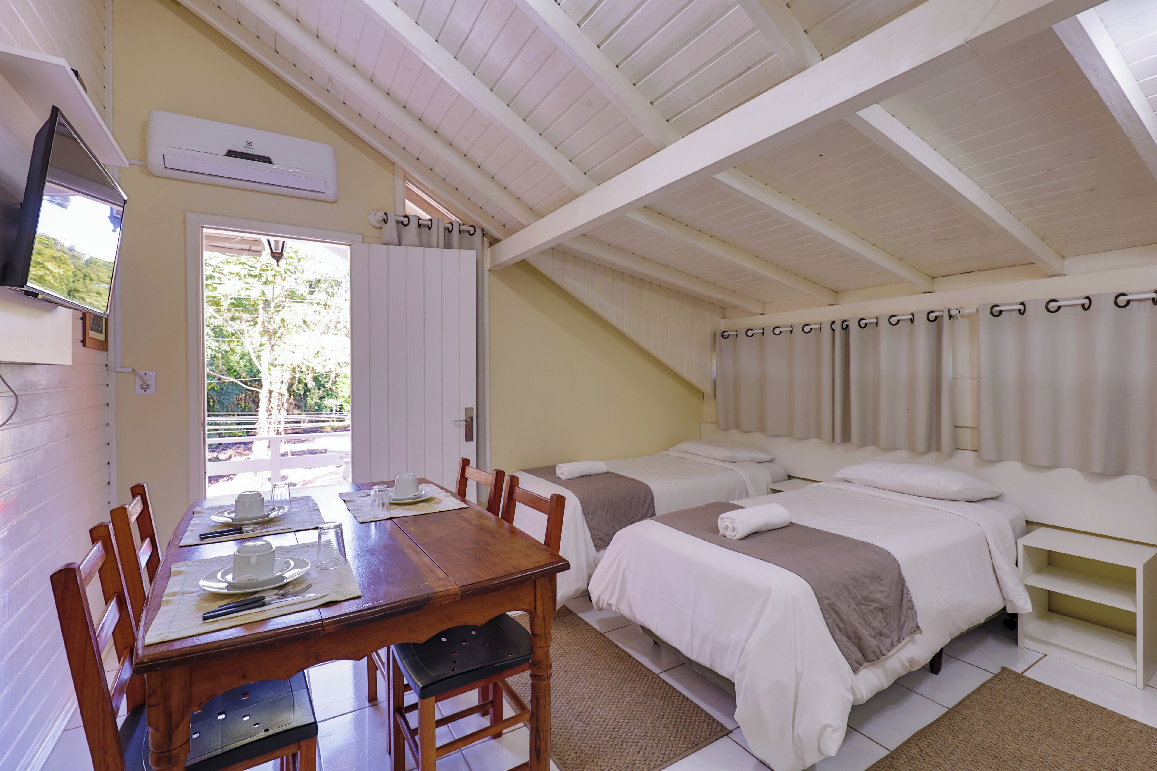 Familieloftsværelse | Gratis Wi-Fi, sengetøj