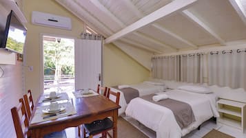 Familieloftsværelse | Gratis Wi-Fi, sengetøj