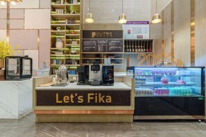 Lobby lounge - Echarm Plus Hotel Taiyuan Wanda Plaza Railway Station Store (Taiyuan)