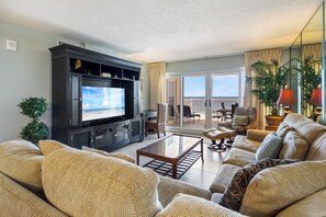 Smart TV, DVD player, stereo