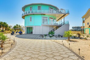 House (5 Bedrooms) | Front of property - Walk or Bike to Shore: Pensacola Beach Retreat! (Pensacola Beach)