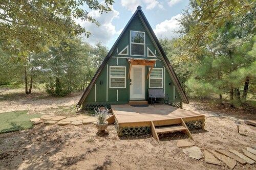 7 Mi to Tyler State Park: 'a-game' Cabin