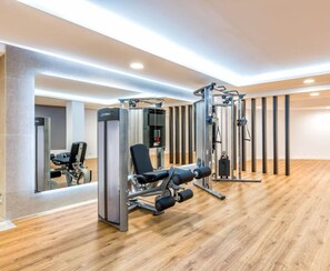 Fitness facility - Revive | Vistas al mar - piscina - jardín -terraza (Mijas Costa)